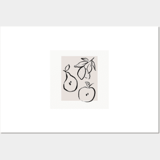 APPLES AND PEARS Posters and Art